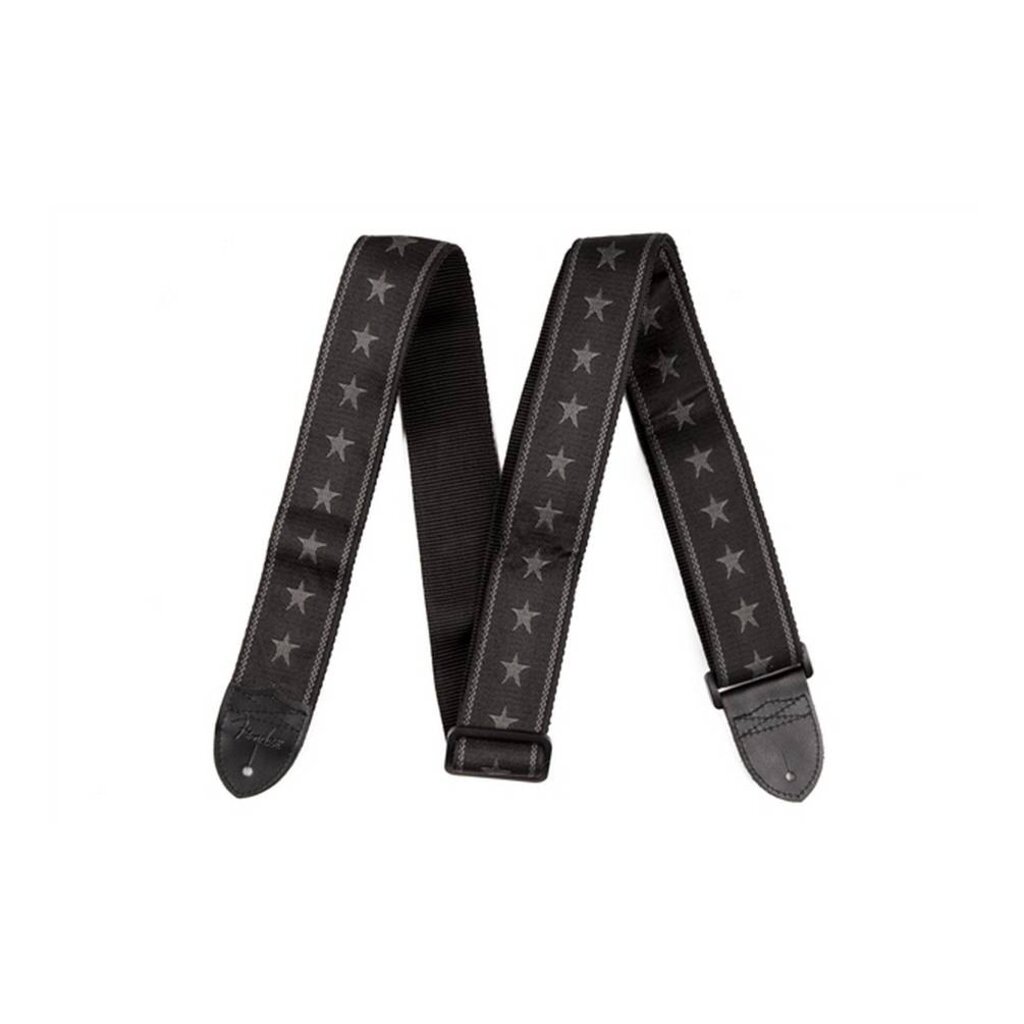 Fender Fender Nylon Stars and Stripes Strap - Black/Grey