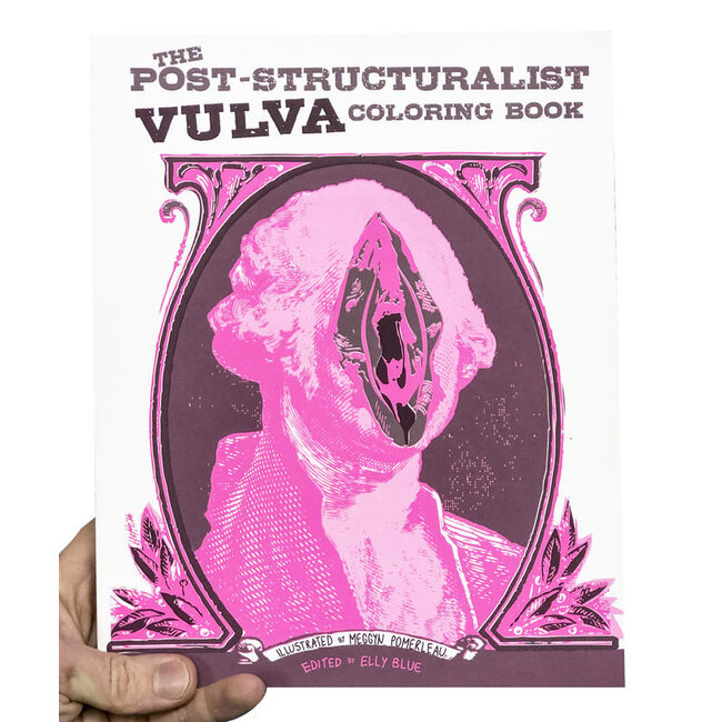 Microcosm Publishing Post-Structuralist Vulva Coloring Book