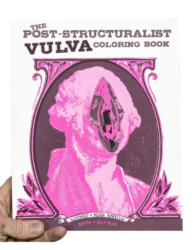 Microcosm Publishing Post-Structuralist Vulva Coloring Book