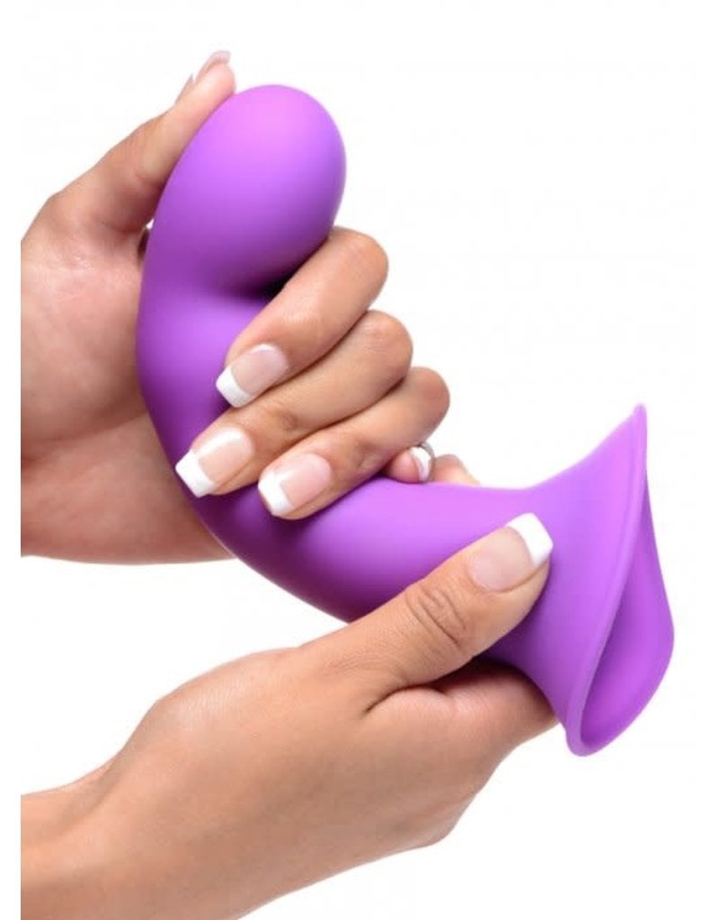 Squeeze It Squeezable Wavy Dildo