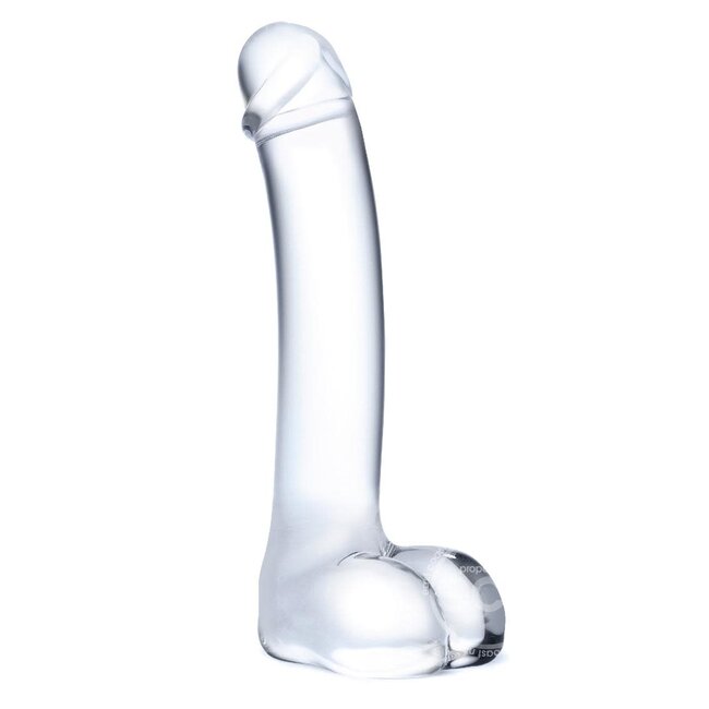Gläs Glass Dildo: Glas Realistic