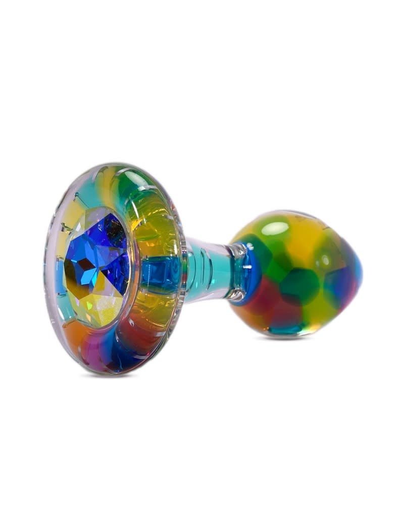 Crystal Delights Funfetti Glass Plug