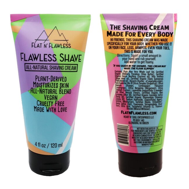 Flat N' Flawless Flawless  Shave Cream