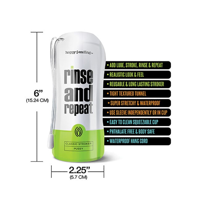 Global Novelties Rinse & Repeat Stroker