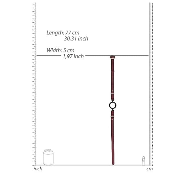 Shots Halo Silicone Ring Gag