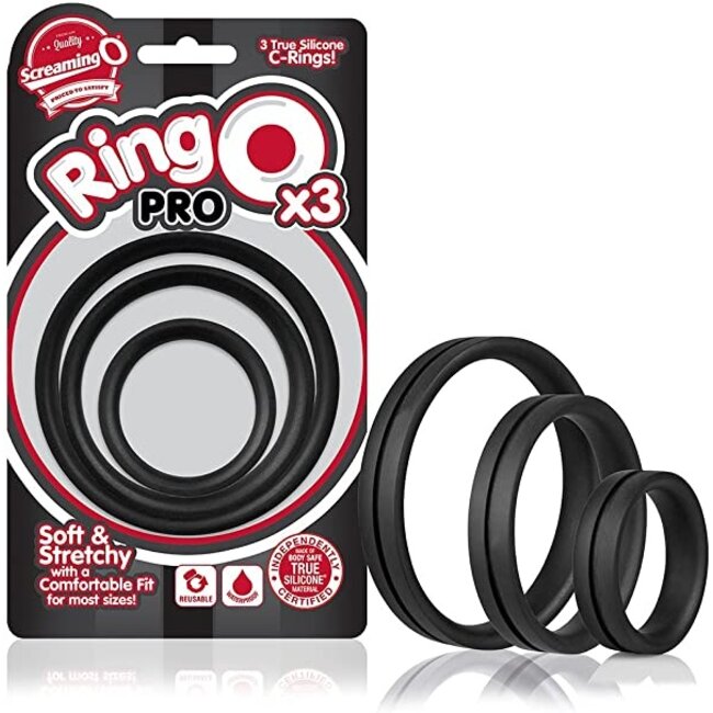 Ring O Pro  X3 Silicone Cockring Set