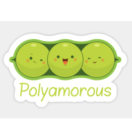 Poly Peas Sticker