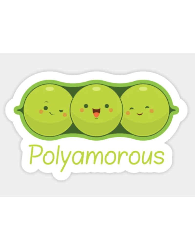 Poly Peas Sticker