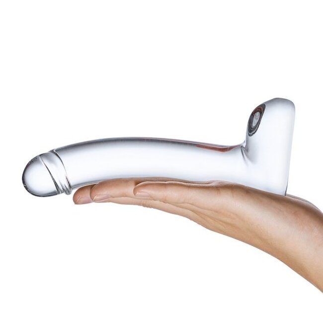 Gläs Glass Dildo: Glas Realistic