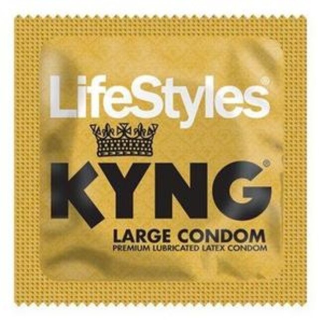 Lifestyles Condom: LifeStyles Large Kyng