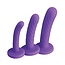 Tri-Play Silicone Dildo Set
