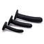 Tri-Play Silicone Dildo Set
