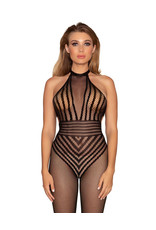 Dreamgirl Fishnet Bodystocking w/ Halter Neck