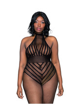 Dreamgirl Fishnet Bodystocking w/ Halter Neck