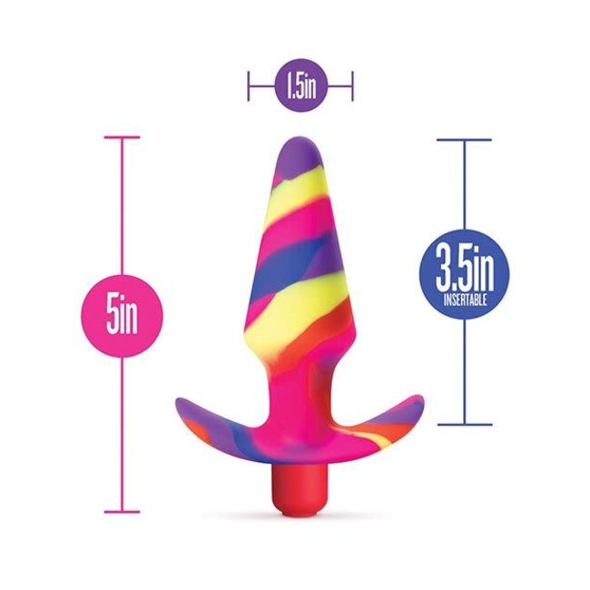 Blush Free Spirit Vibrating Plug