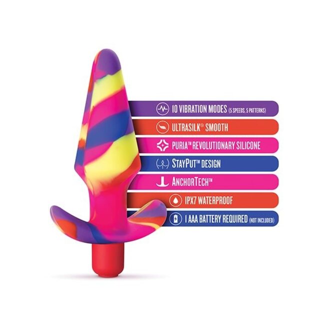 Blush Free Spirit Vibrating Plug