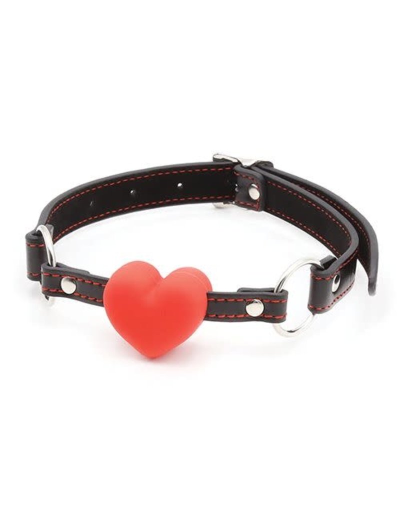 Vegan Ball Gag with Hearts – RVB