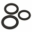 Cloud 9 Pro Rings Black Silicone  Cockring Set