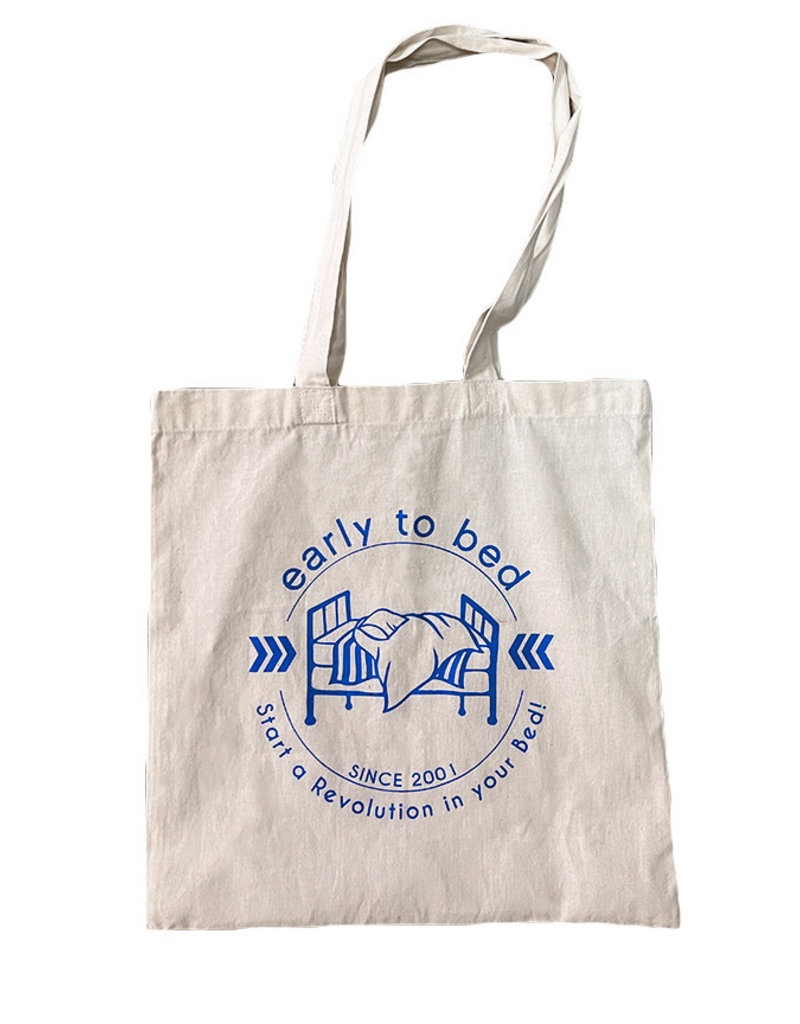 EtB Made Early to Bed Tote Bags