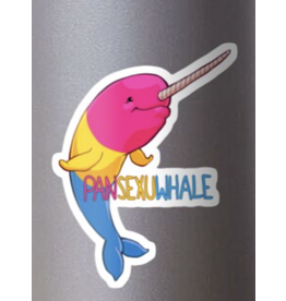 Pansexuwhale Sticker
