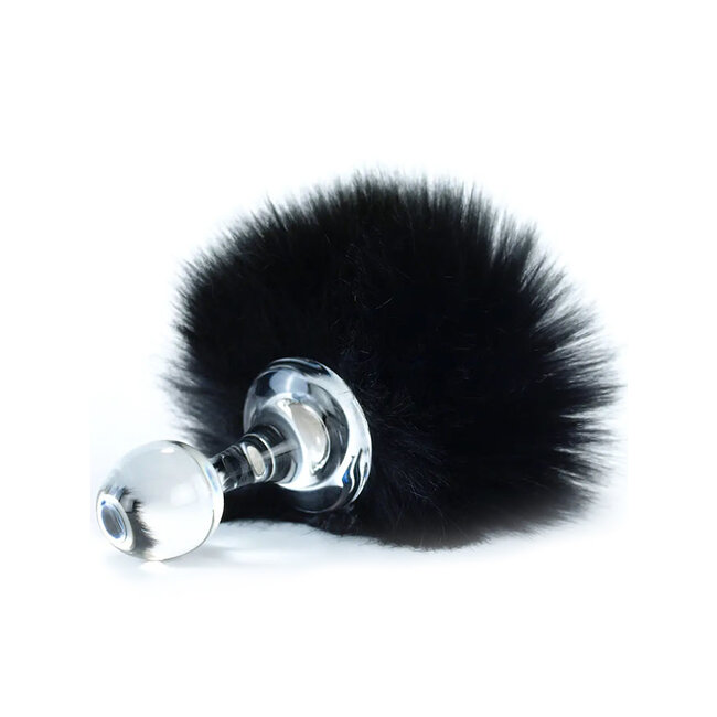 Crystal Delights Glass Bunny Tail Plug