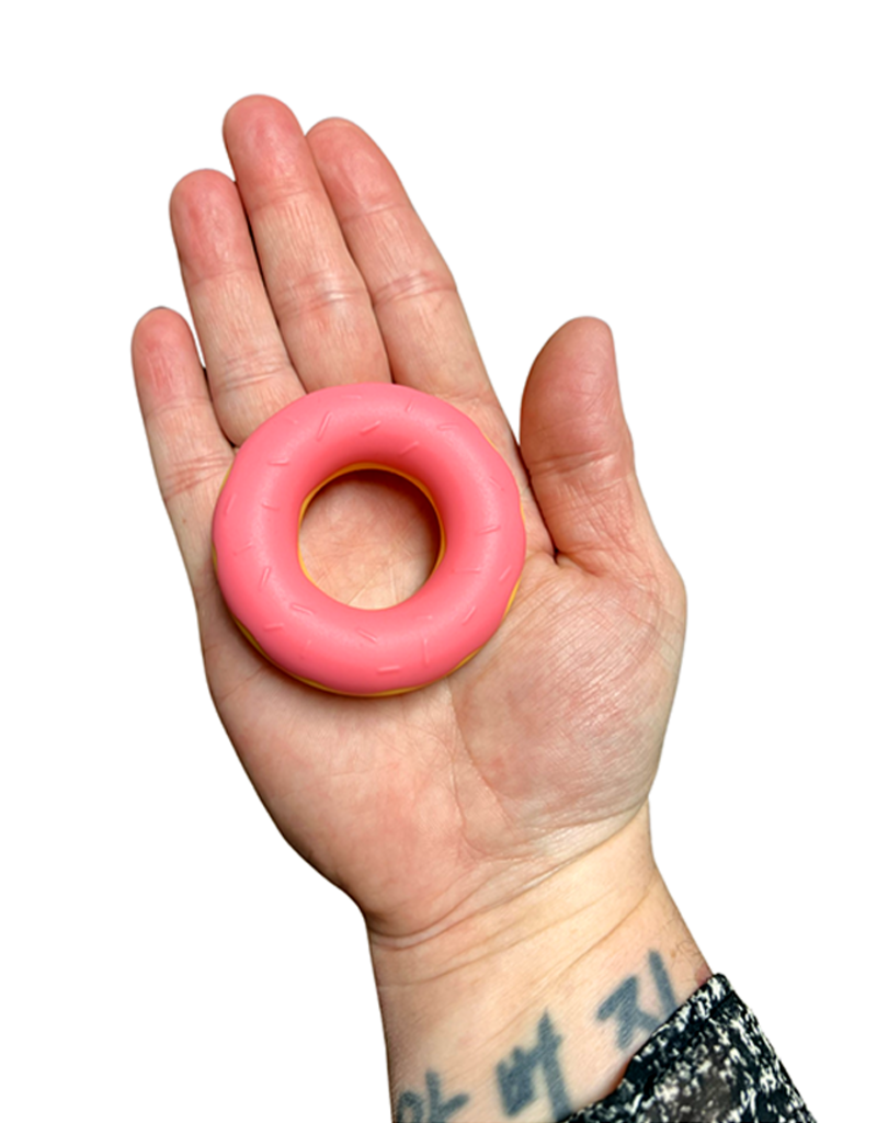 Naughty Bits Dickin' Donuts Silicone Donut Cock Ring