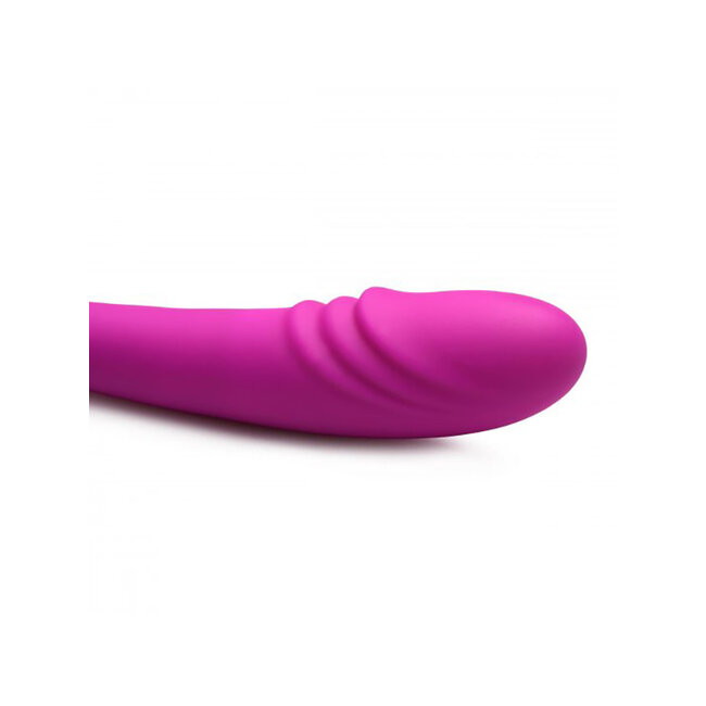 Double Down Rechargeable Silicone Double Dildo