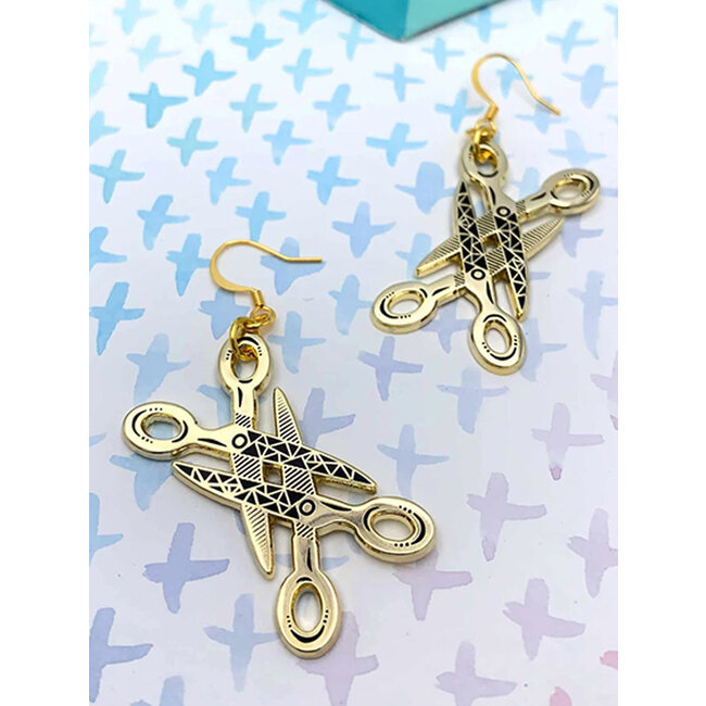 Wild Fancy Scissors Earrings