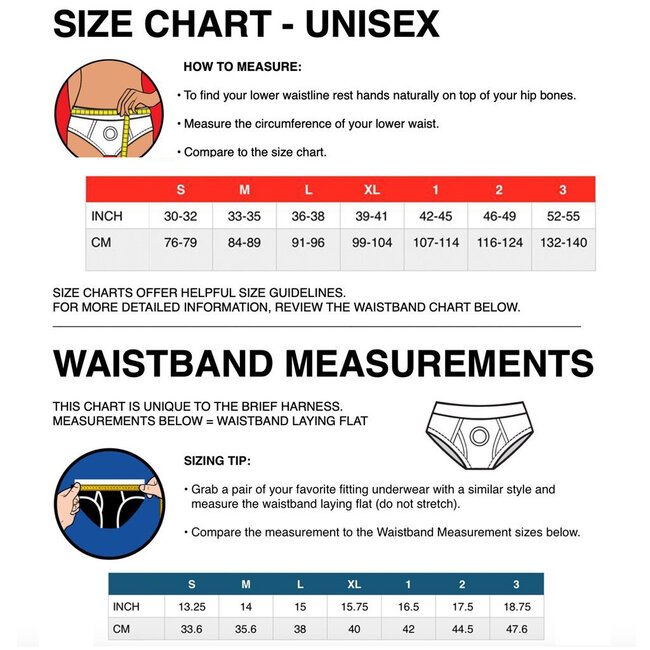 Rodeoh Rodeoh Harness: Brief+ Graphic Logo