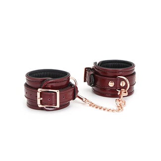 Liebe Seele Wine Red Wrist Restraints
