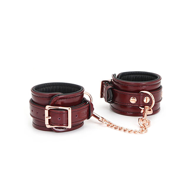 Liebe Seele Wine Red Wrist Restraints