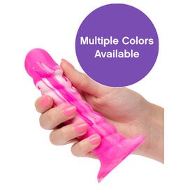 Calexotics Twisted Love Ribbed Dildo