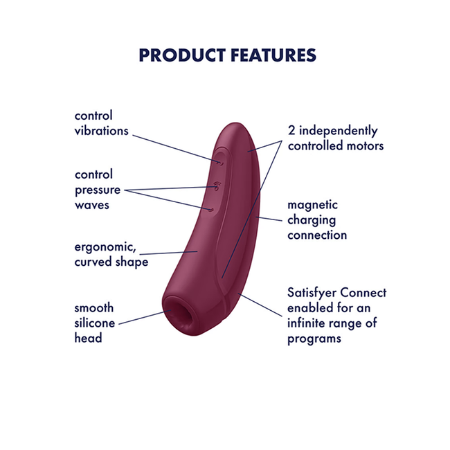 Satisfyer Curvy 1+ Red