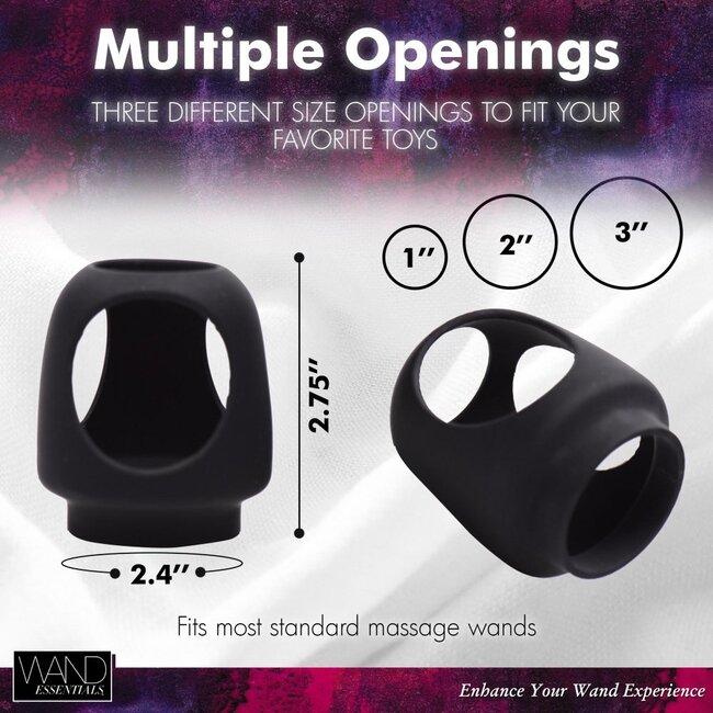 Wand Harness Silicone Cap Strap