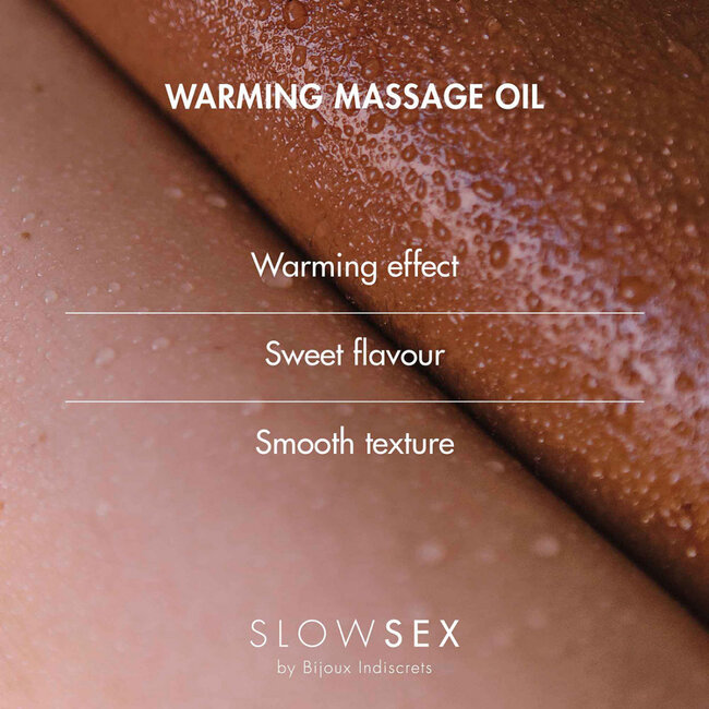 Bijoux Indiscrets Slow Sex Warming Massage Oil