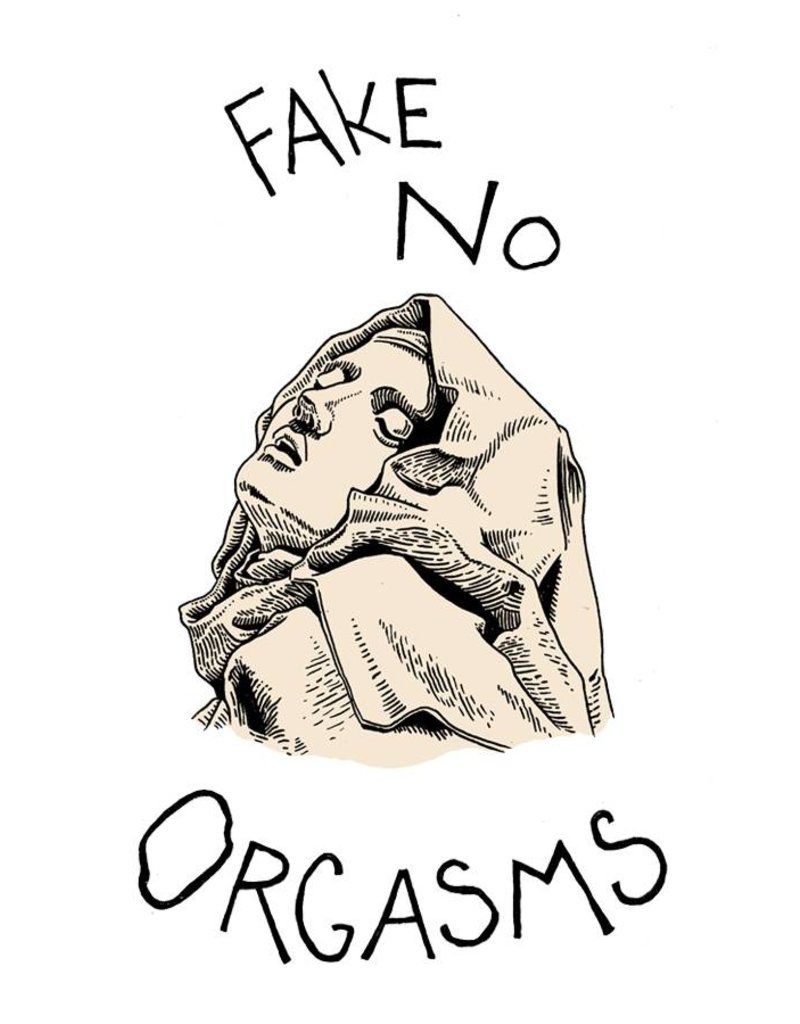 Isabella Rotman Sticker: Fake No Orgasm