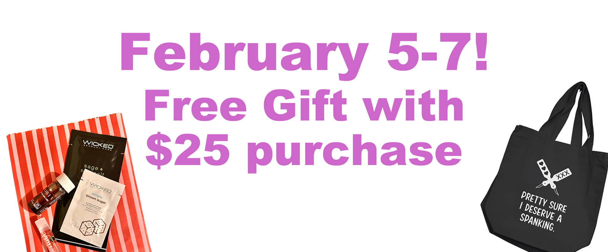 Free Gift With Purchase February 5-7, 2024