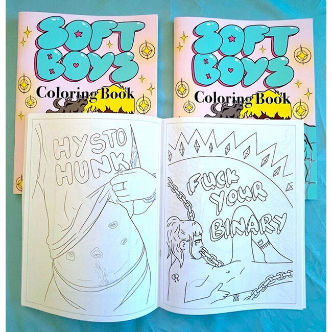 SoftBoysClub Soft Boys Coloring Book
