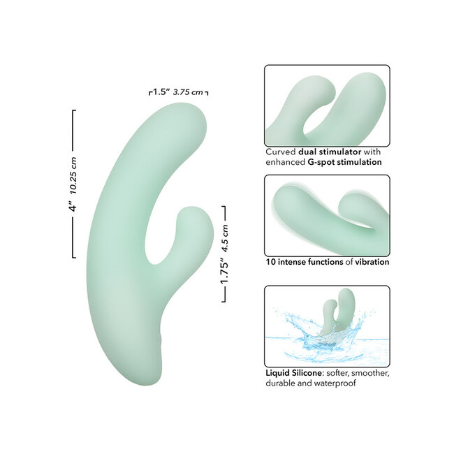 Calexotics Fiji Silicone Dual Action Vibrator