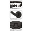 Calexotics Onyxxx Thigh Harness with Silicone Dildo