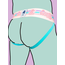 Crushworthy Pastel Pink Jock Strap