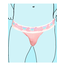 Crushworthy Pastel Pink Jock Strap