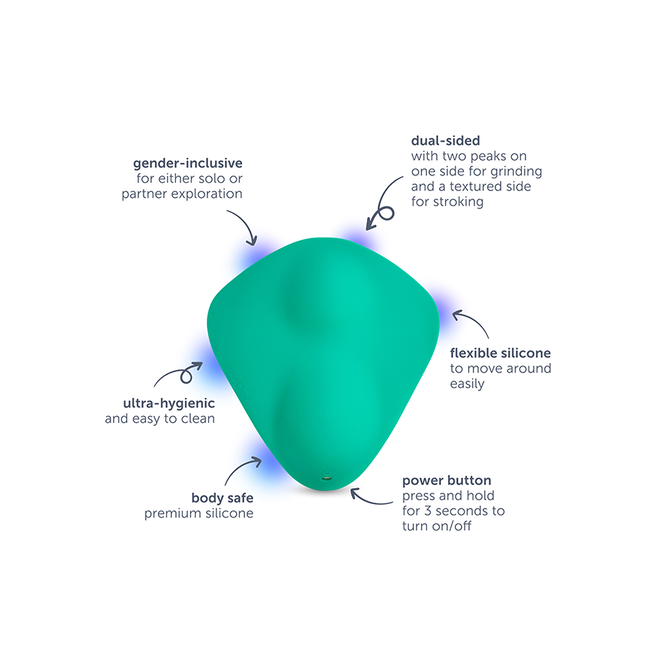 plusOne 2-in-1 Grinding Vibe