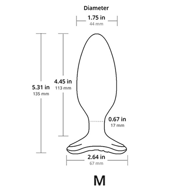 Lovense Lovense Hush  2 Vibrating Plug