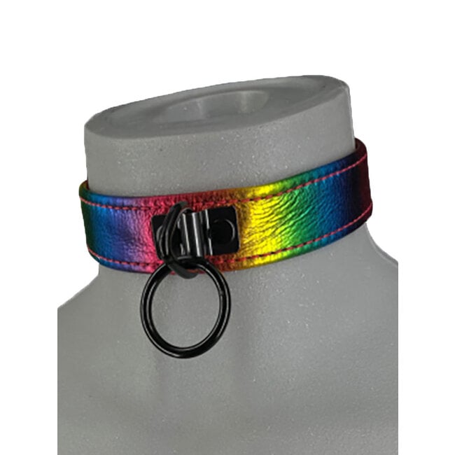 Kookie Kookie Leather Ring Collar