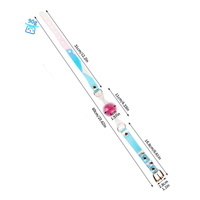 Liebe Seele Crystal Ball Gag