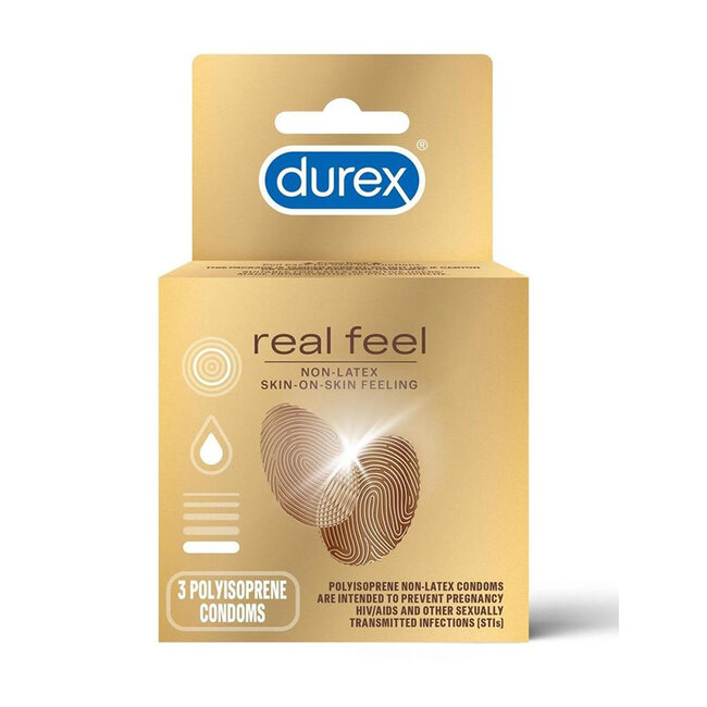 Durex Durex Avanti Real Feel Non-Latex Condoms Box of 3