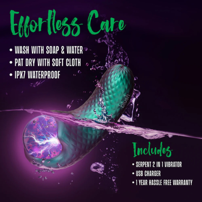 Blush Enchanted Serpent Plasma Vibrator