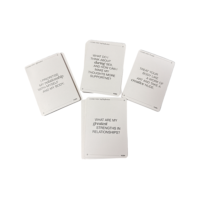 Vush I Come First Cards