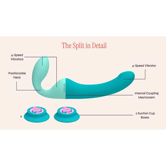 Banana Split The Split Vibrating Toy System